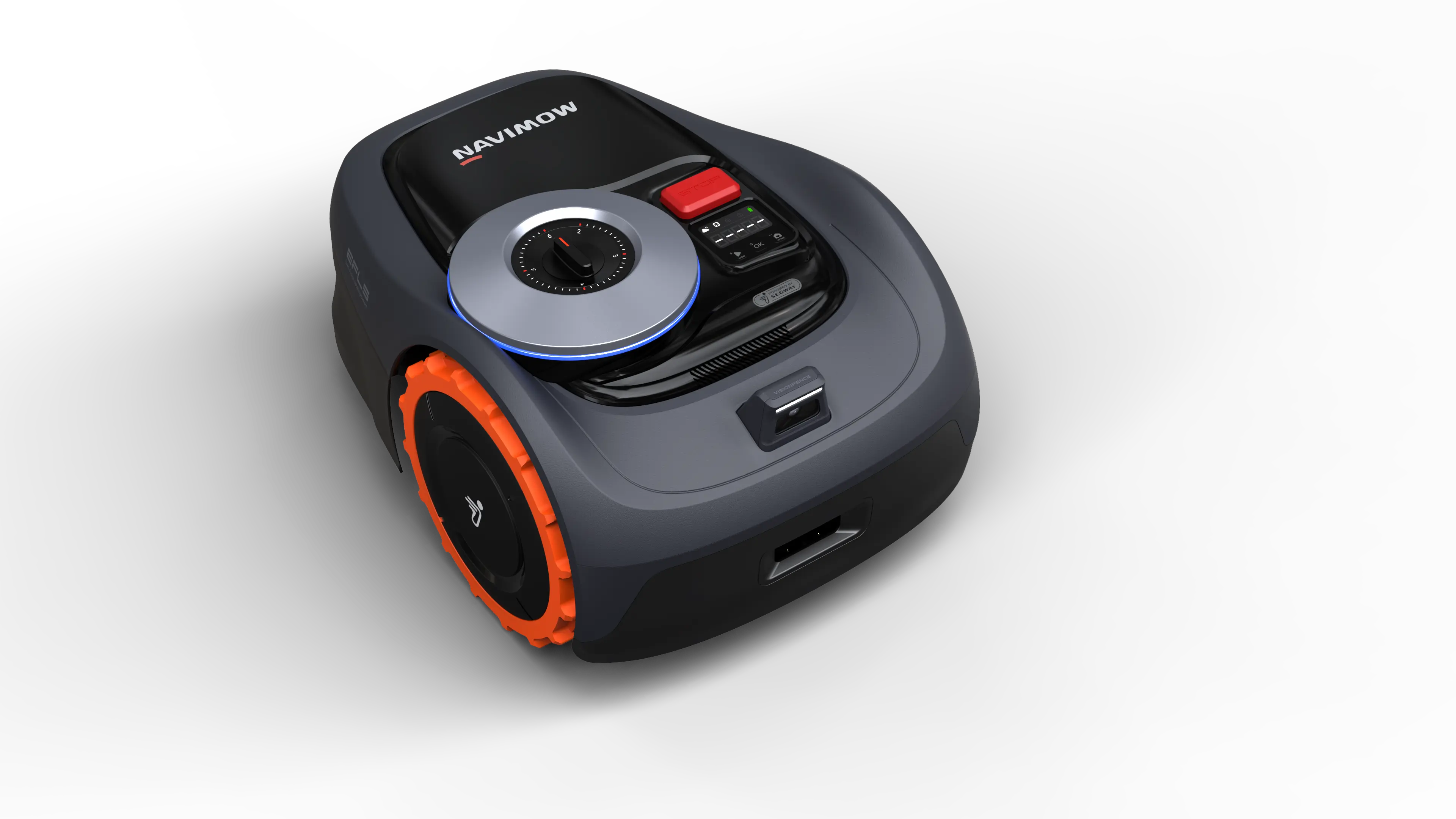 Robotic Lawn Mower for Lawns Up to 800m², Wire-Free Installation, AI Vision Navigation