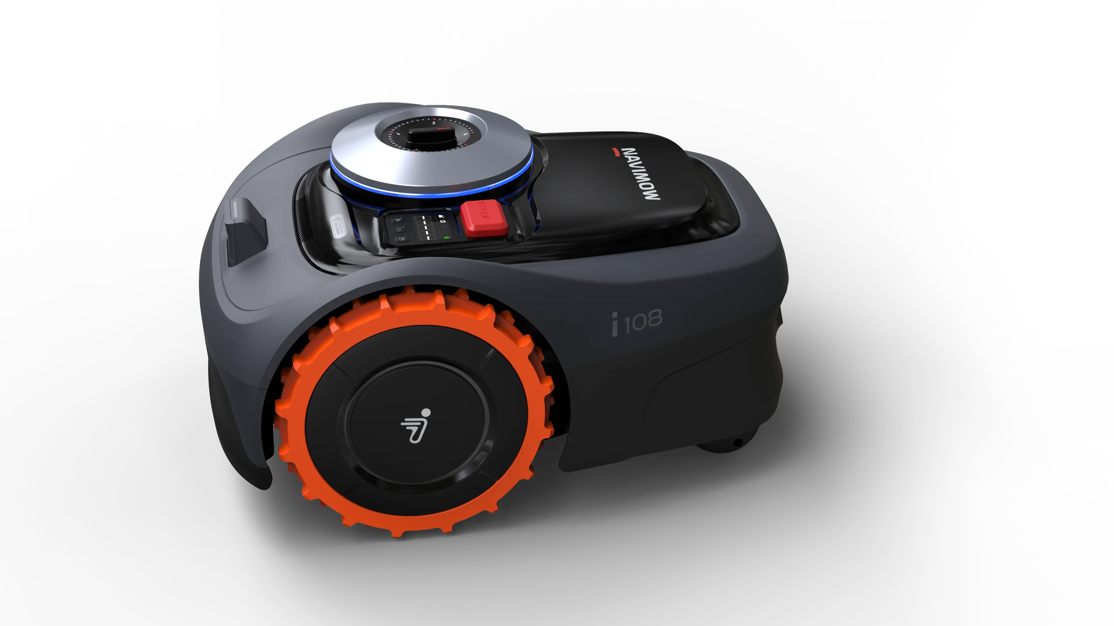 Robotic Lawn Mower for Lawns Up to 800m², Wire-Free Installation, AI Vision Navigation