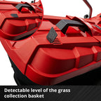 18V Brushless Cordless Lawn Mower with 33cm Cutting Width, Battery & Charger