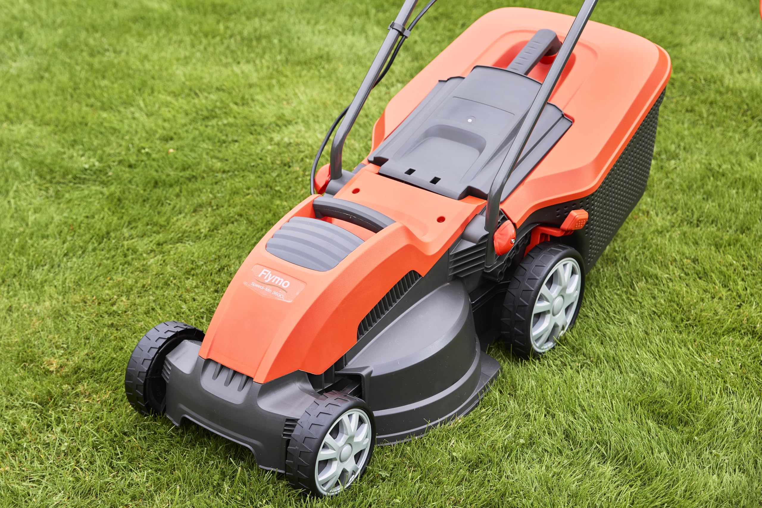 1500W Electric Lawn Mower with 36cm Cutting Width & 5 Height Settings