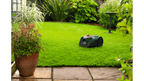 Wire-Free Robotic Lawn Mower for Gardens Up to 100m² with AI Vision Navigation & Portable Battery System