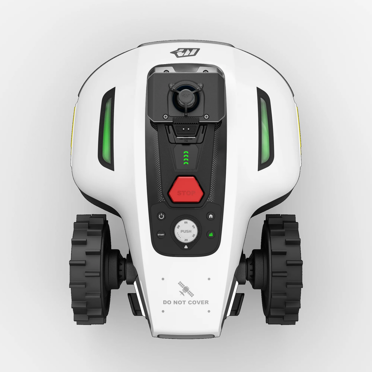 Robotic Lawn Mower for Lawns Up to 1000m², 360° LiDAR Navigation, Dual-Camera AI Vision