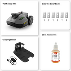 Robotic Lawn Mower for Lawns Up to 800m², Triple-Camera AI Vision, Wire-Free Navigation