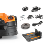 Wire-Free Robotic Lawn Mower for Gardens Up to 800m² with Optical Vision Navigation & Auto-Charging Dock