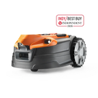 Wire-Free Robotic Lawn Mower for Gardens Up to 800m² with Optical Vision Navigation & Auto-Charging Dock