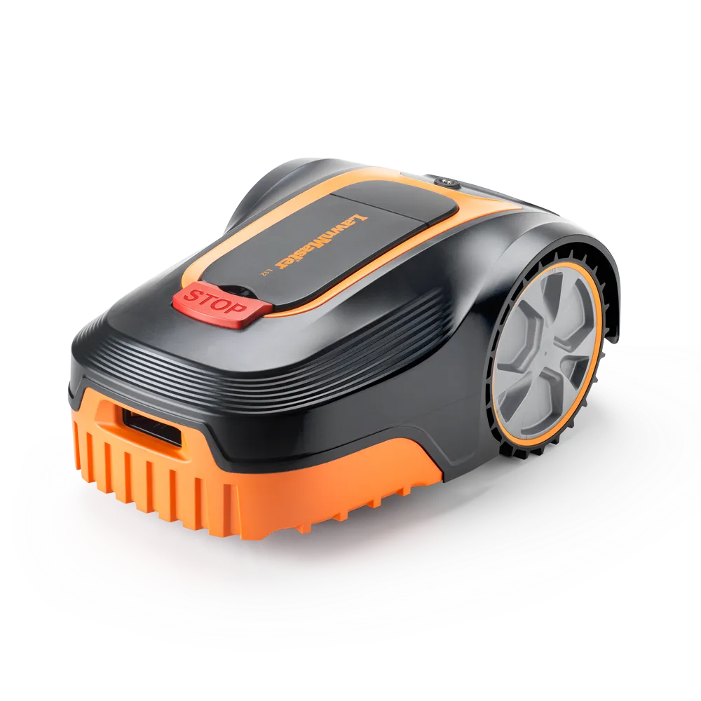 Robotic Lawn Mower for Gardens Up to 800m² with Auto-Charging Station, Boundary Wire & Rain Sensor