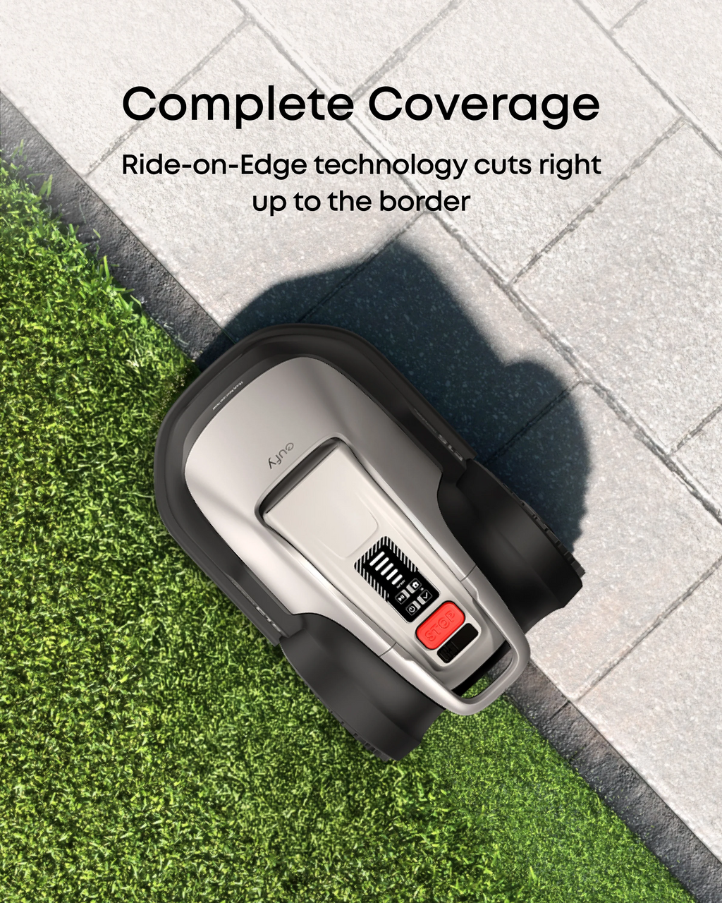 Robotic Lawn Mower for Gardens Up to 800m², Wire-Free Vision Navigation, 3D Obstacle Avoidance