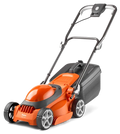 Corded Electric Rotary Lawn Mower, 30cm Cutting Width, 1200W, with 30L Grass Box and Foldable Vertical Storage
